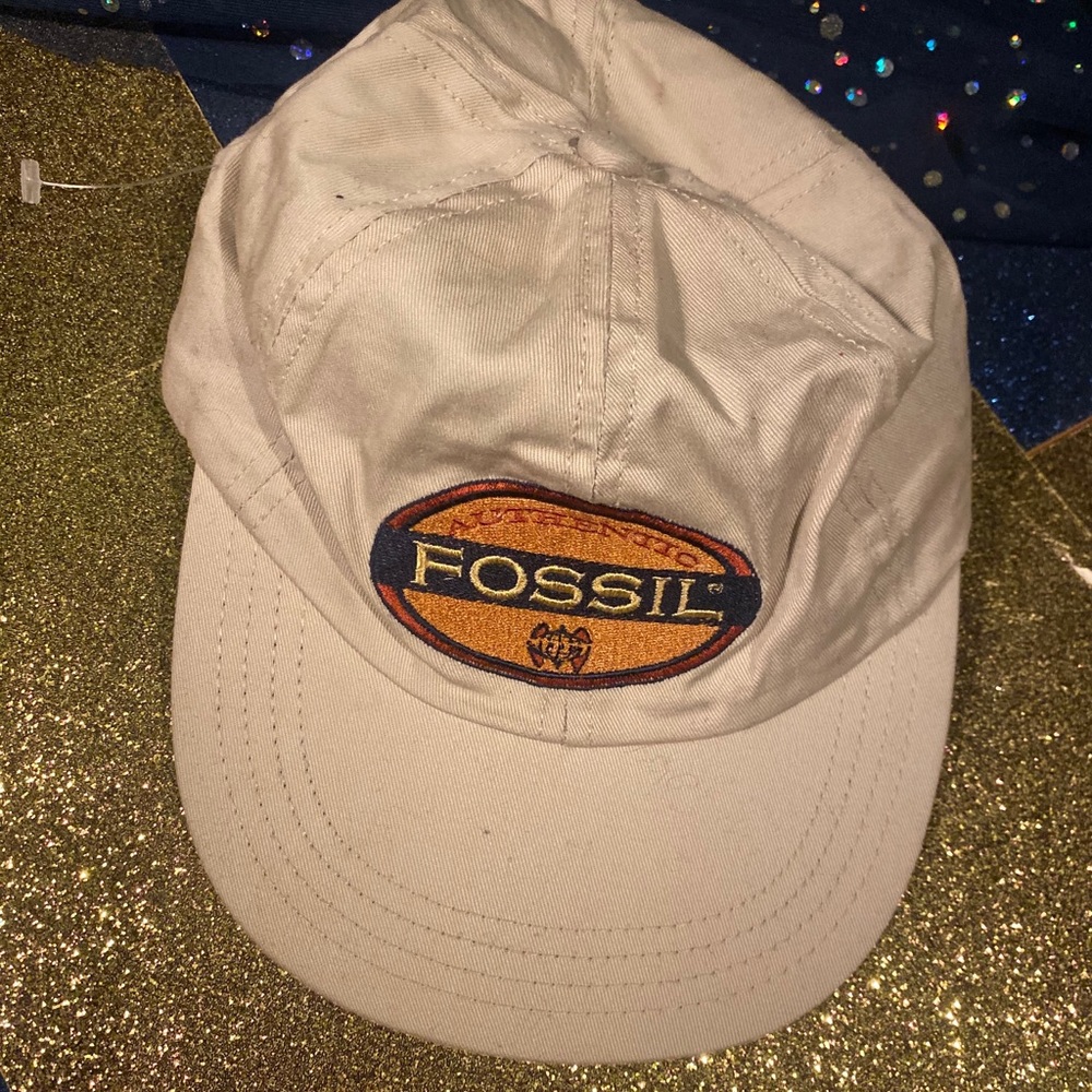 NWOT FOSSIL VINTAGE MADECIN USA BASEBALL Hat RARE